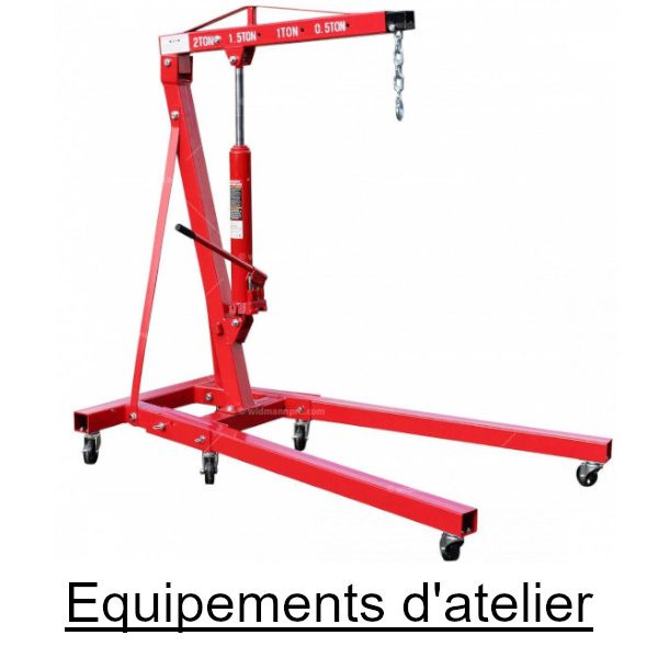 Equipements d'atelier